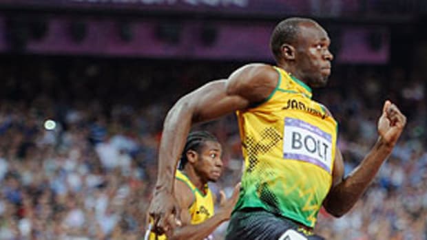 Usain Bolt Wins Olympic 200m and Makes History, Blake Takes Silver